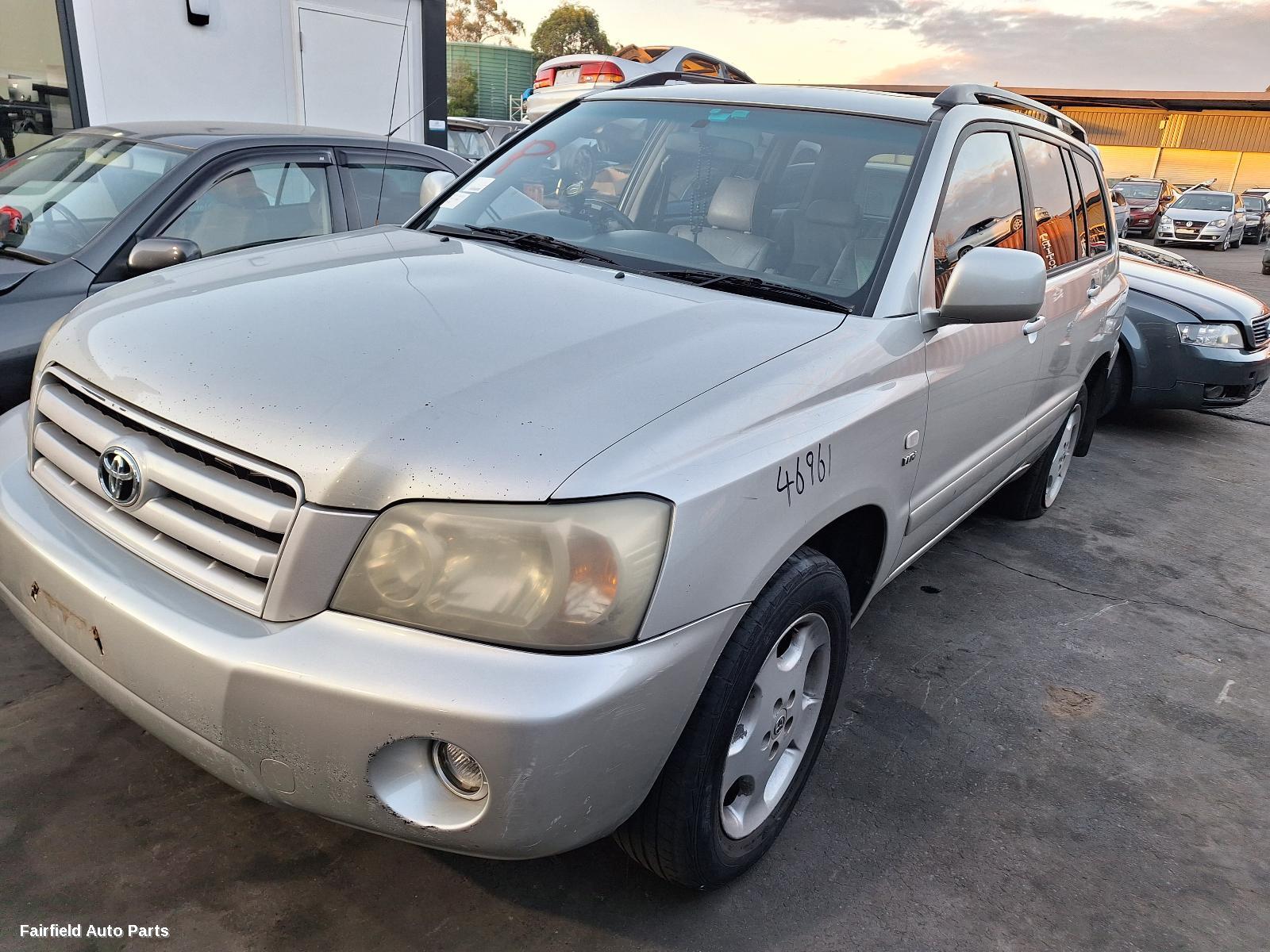 2001-2007 Toyota Kluger Left Rear Door Sliding