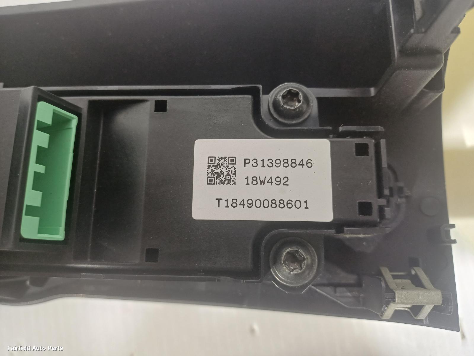 2017-2025 Volvo Xc60 Heater Ac Controls