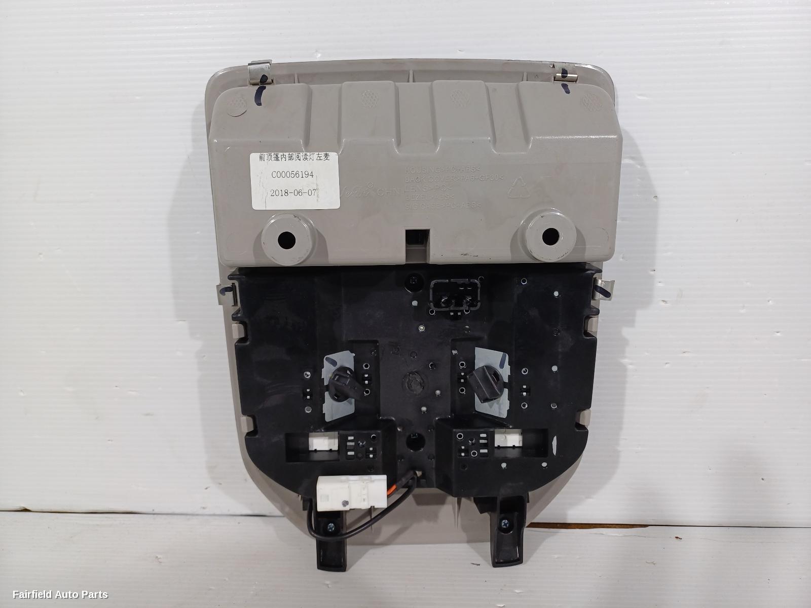 2017-2025 Ldv T60 Courtesy Light