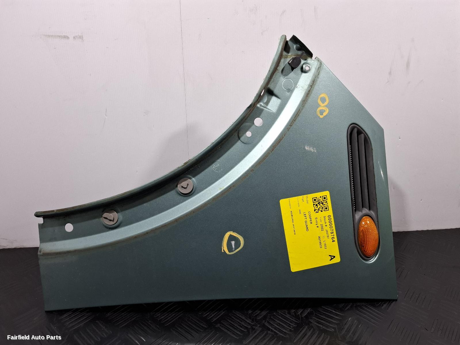 2001-2008 Mini Cooper Left Guard