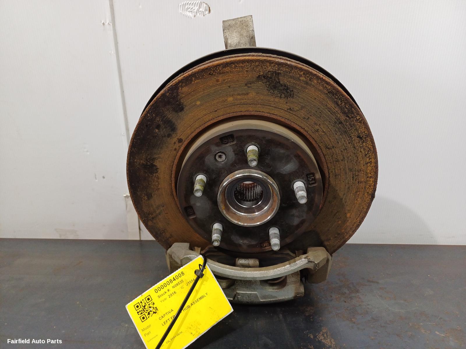 2011-2018 Holden Captiva Left Front Hub Assembly