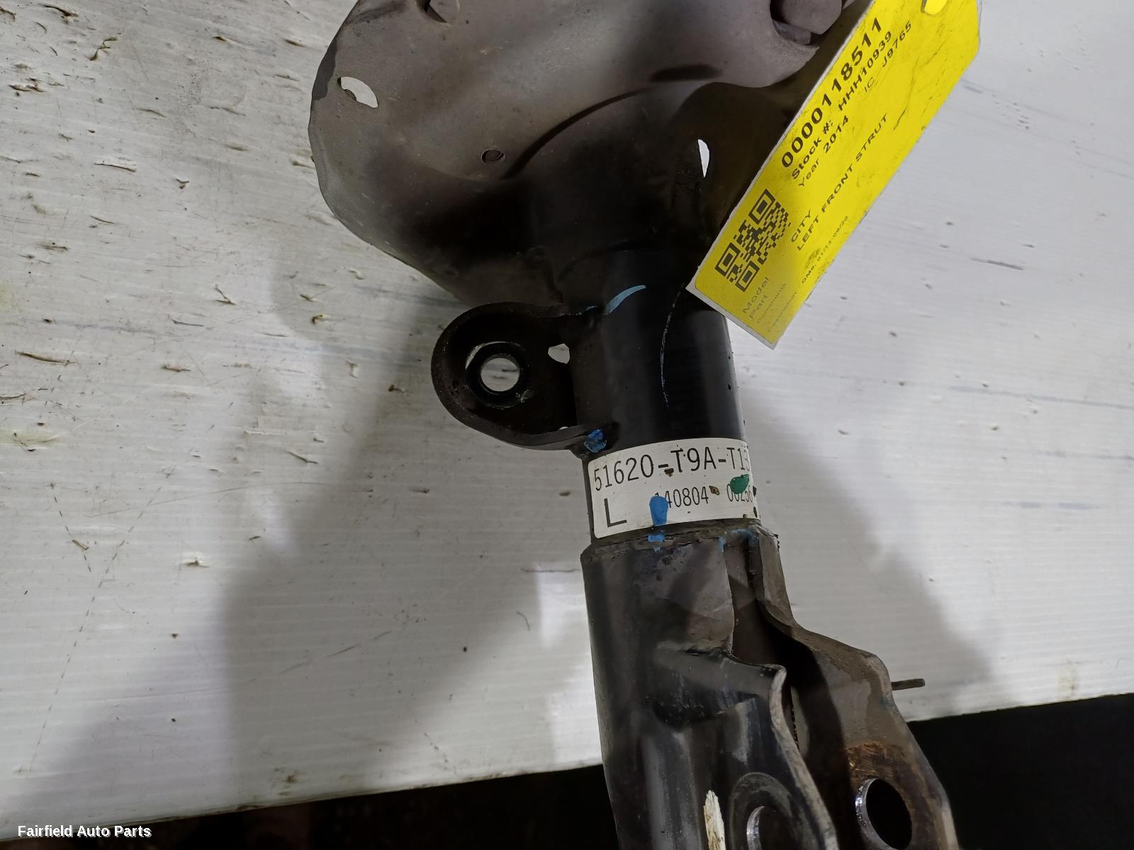 2014-2020 Honda City Left Front Strut