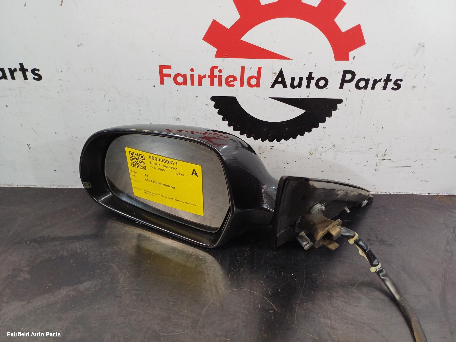 2008-2009 Audi A4 Left Door Mirror