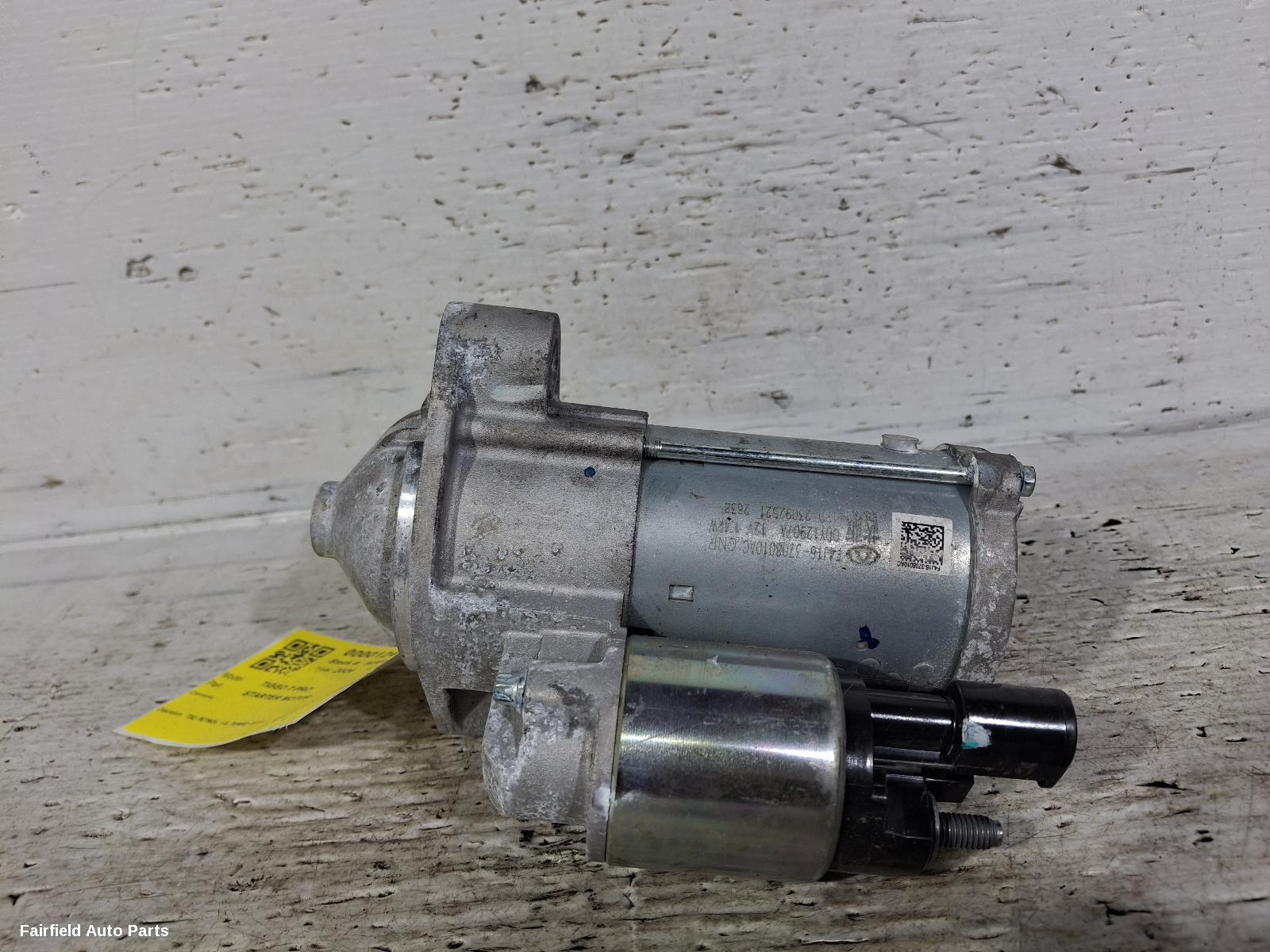 2023-2025 Chery Tiggo 7 Pro Starter