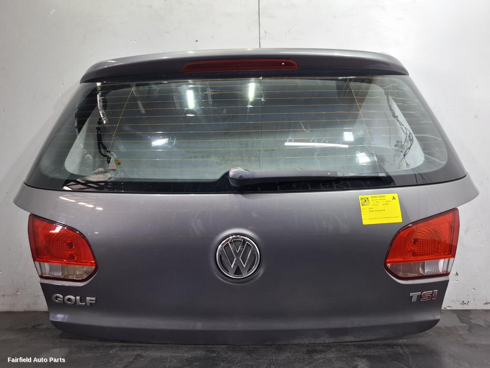 2008-2013 Volkswagen Golf Bootlid Tailgate