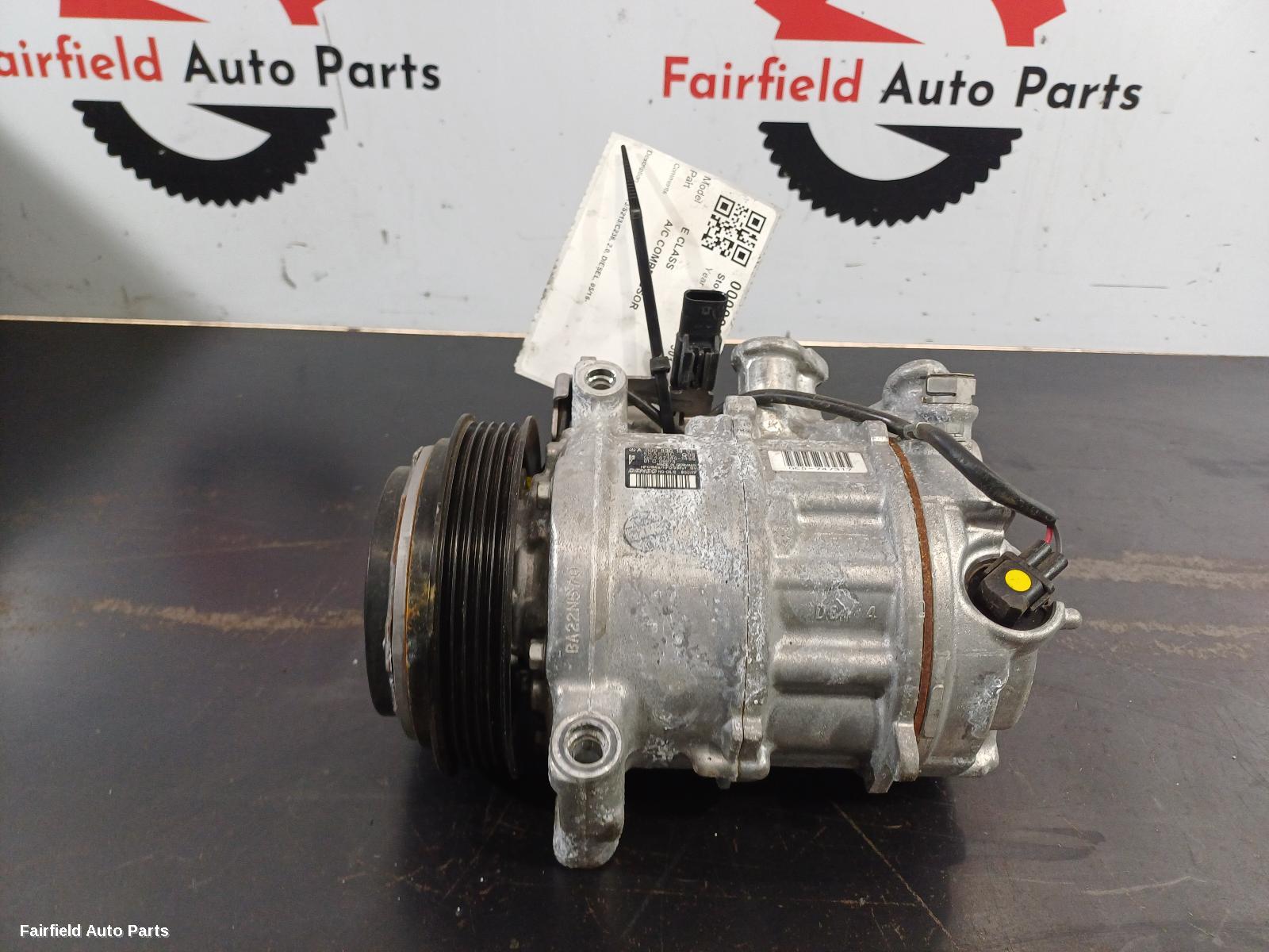 2016-2023 Mercedes E Class A C Compressor