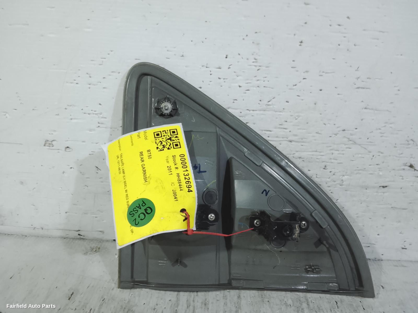 2011-2020 Mazda Bt50 Rear Garnish