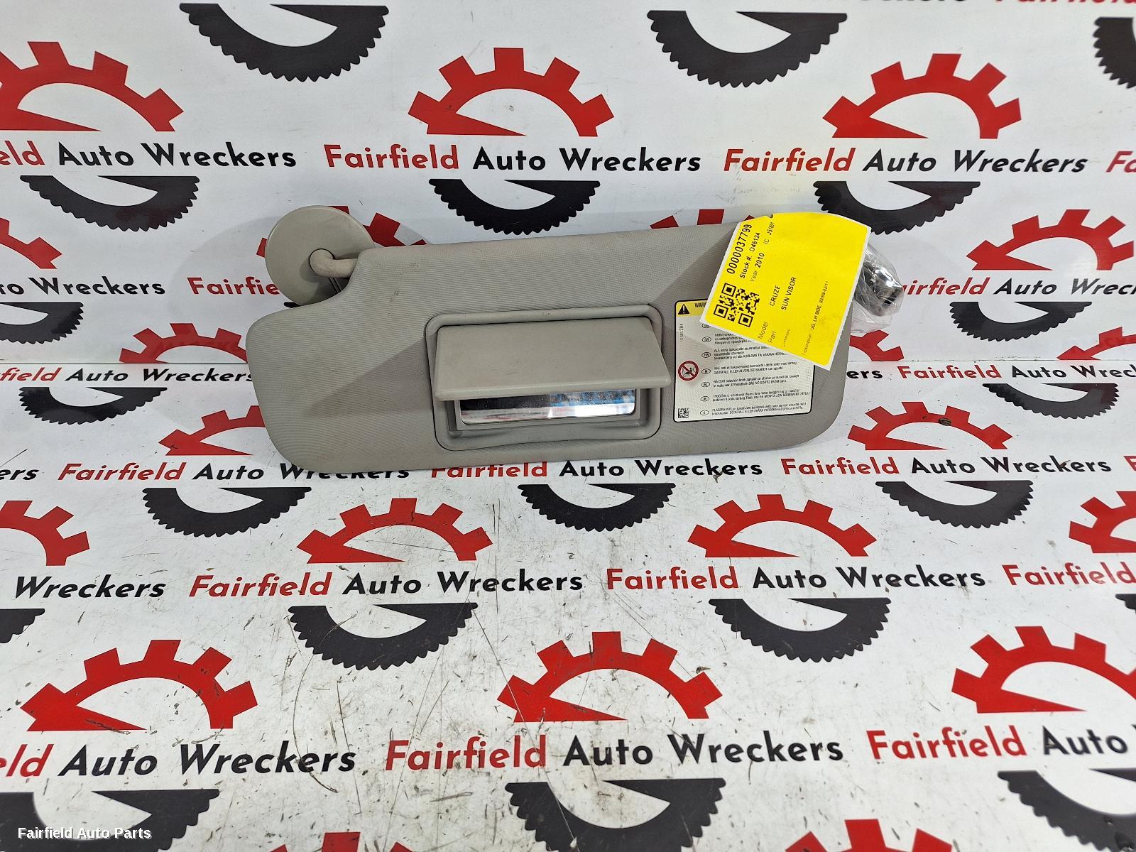 2009-2011 Holden Cruze Sunvisor