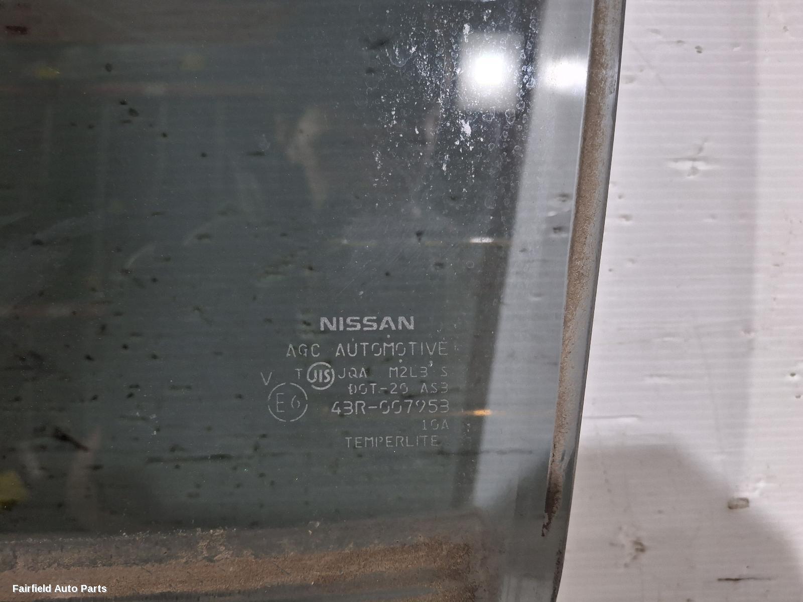 2014-2022 Nissan Xtrail Left Rear Door Window