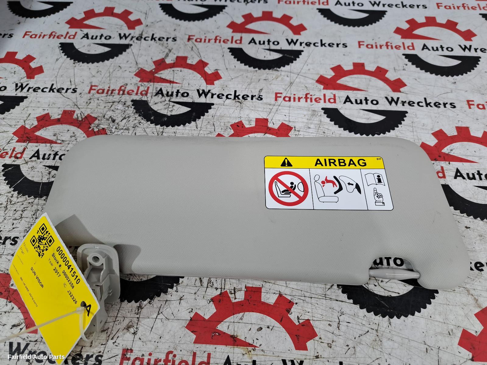 2016-2019 Mazda 3 Sunvisor
