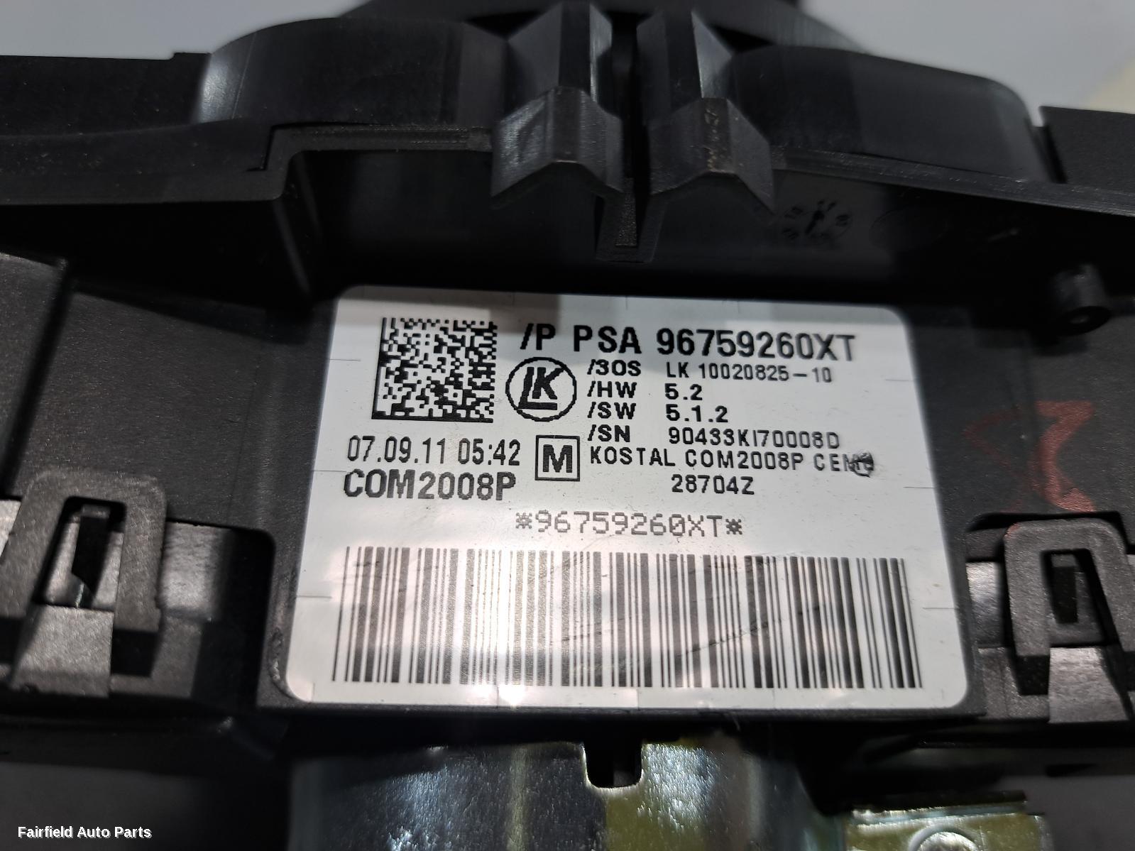 2011-2017 Peugeot 508 Combination Switch