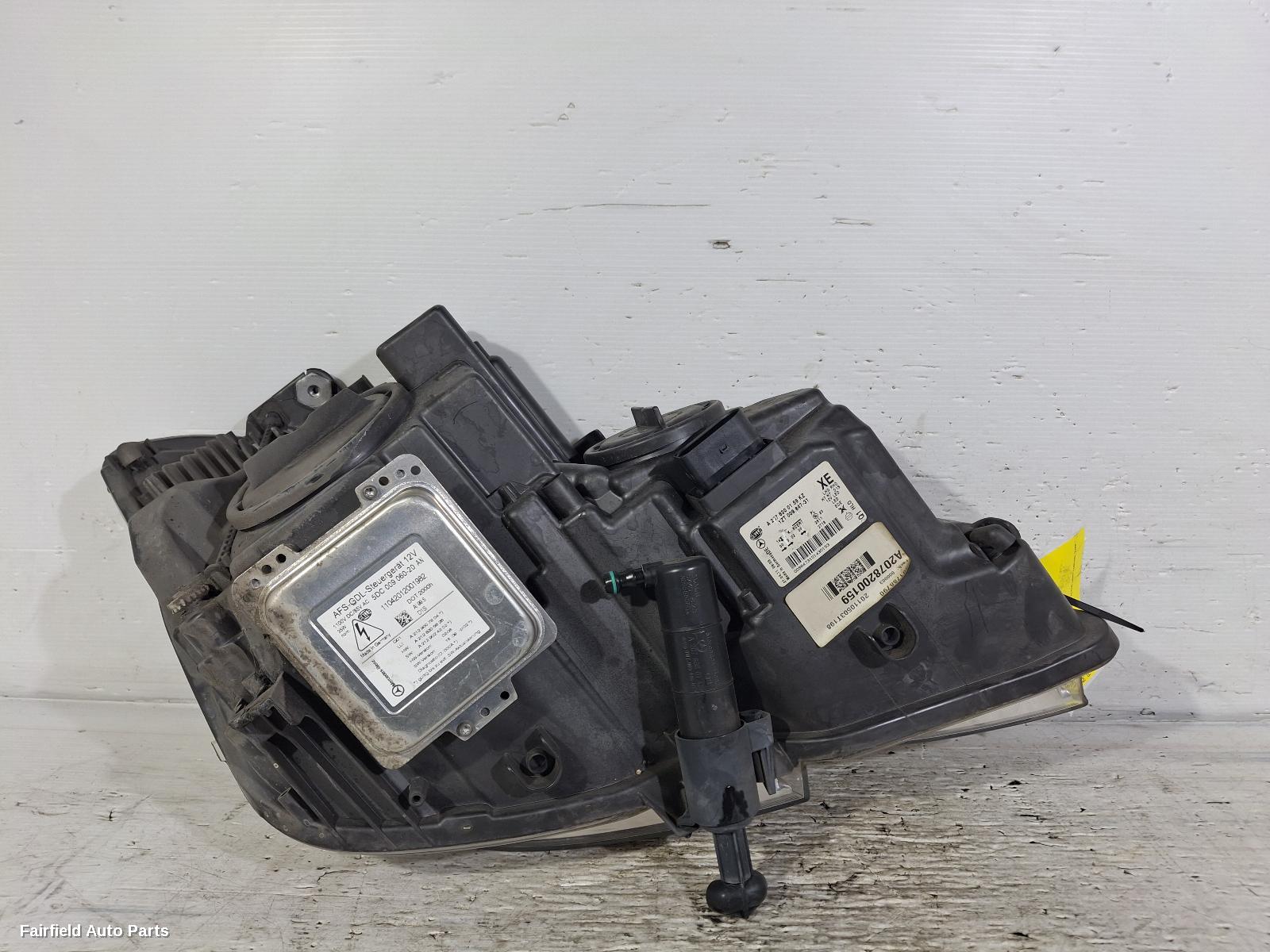 2009-2013 Mercedes E Class Left Headlamp