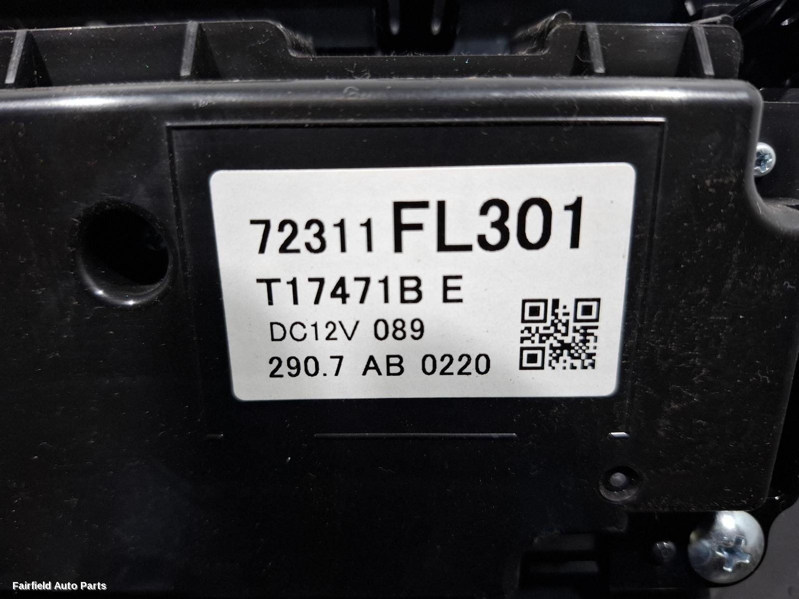 2016-2023 Subaru Impreza Heater Ac Controls