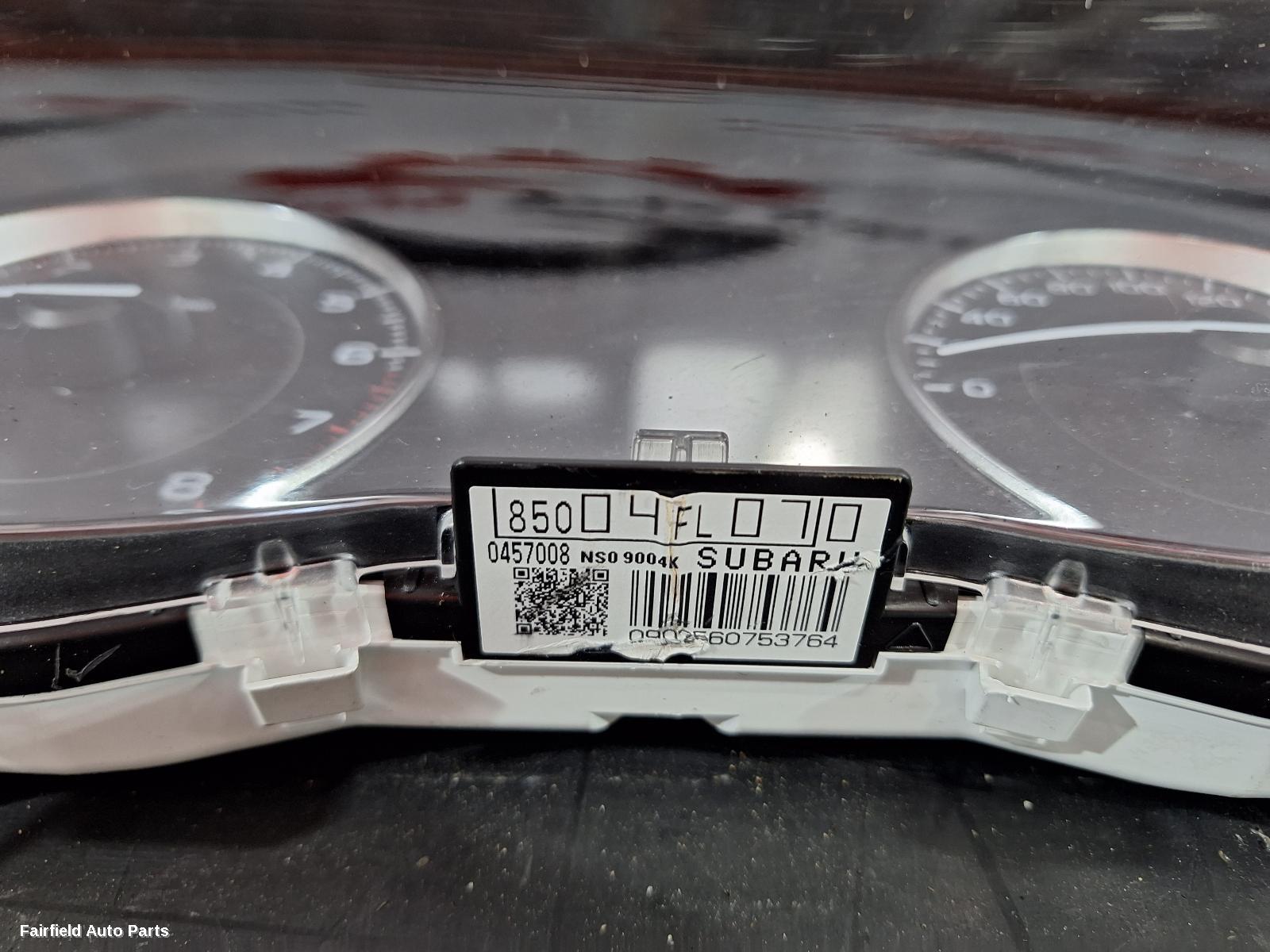 2016-2022 Subaru Impreza Instrument Cluster