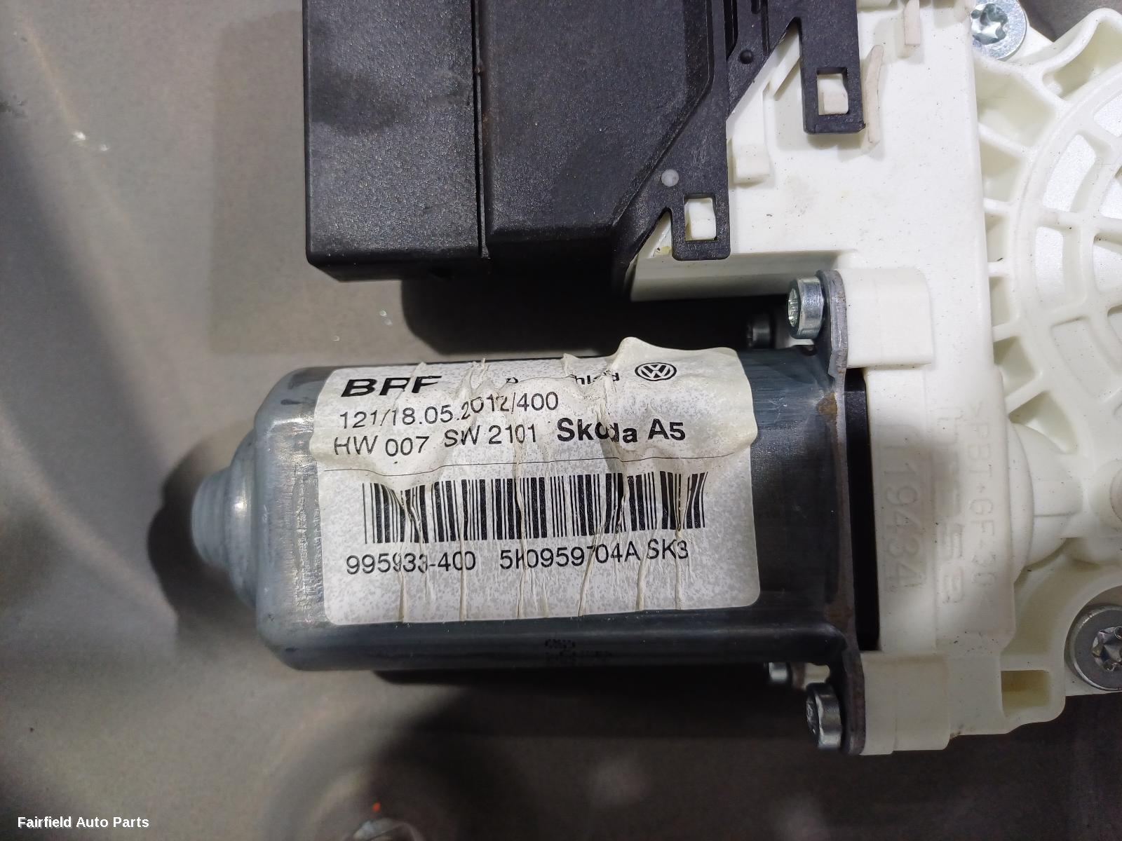 2004-2013 Skoda Octavia Right Rear Wnd Reg Motor