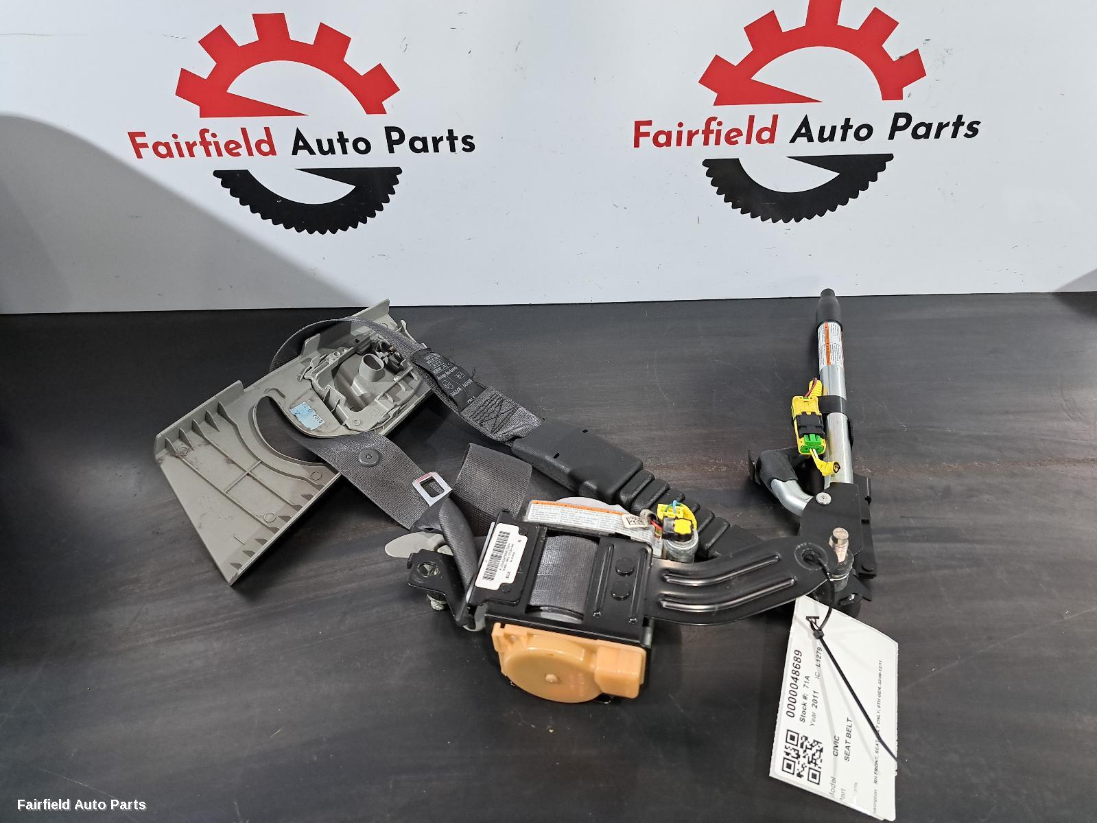 2006-2011 Honda Civic Seatbelt Stalk