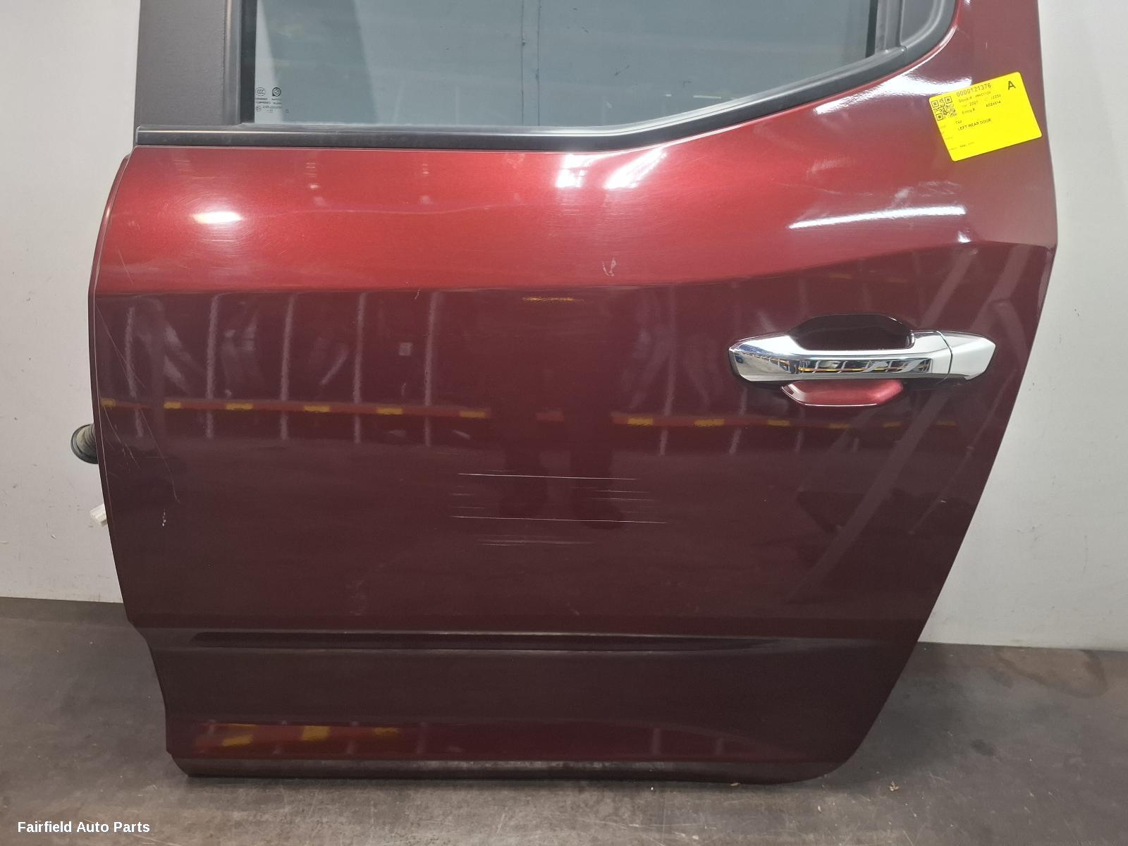 2017-2026 Ldv T60 Left Rear Door Sliding