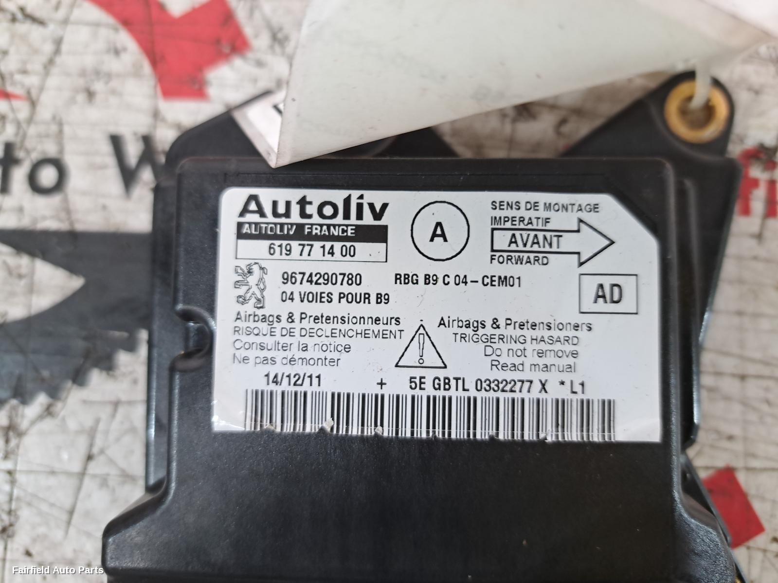 2009-2018 Citroen Berlingo Airbag Module Sensor