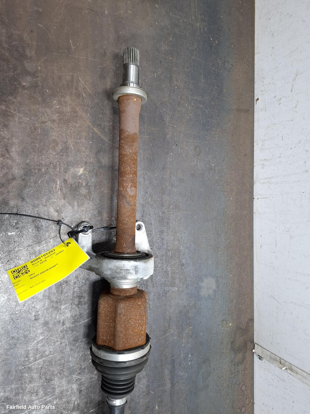 2014-2021 Honda Hrv Right Driveshaft