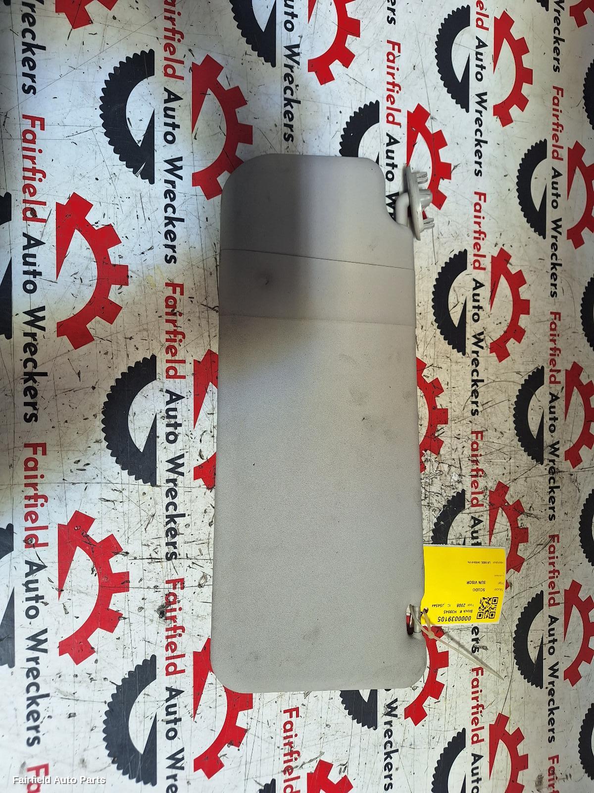 2008-2016 Fiat Scudo Sunvisor