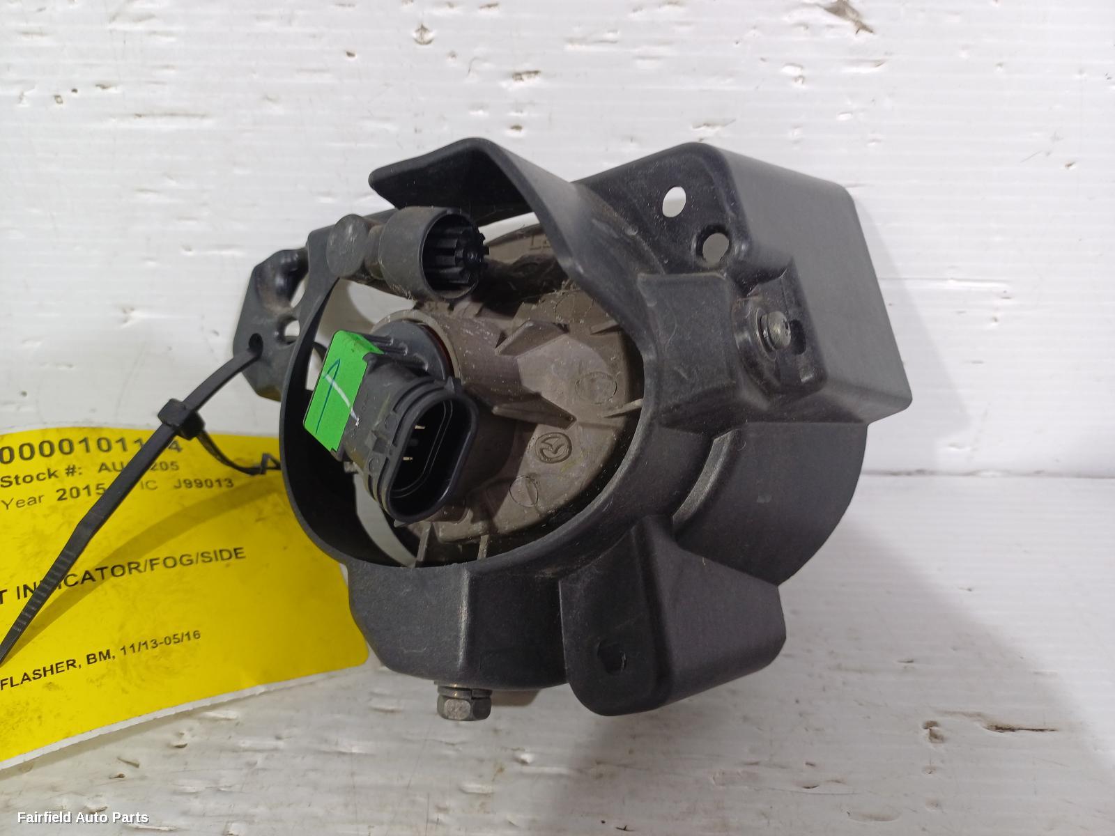 2013-2016 Mazda 3 Left Indicator Fog Side