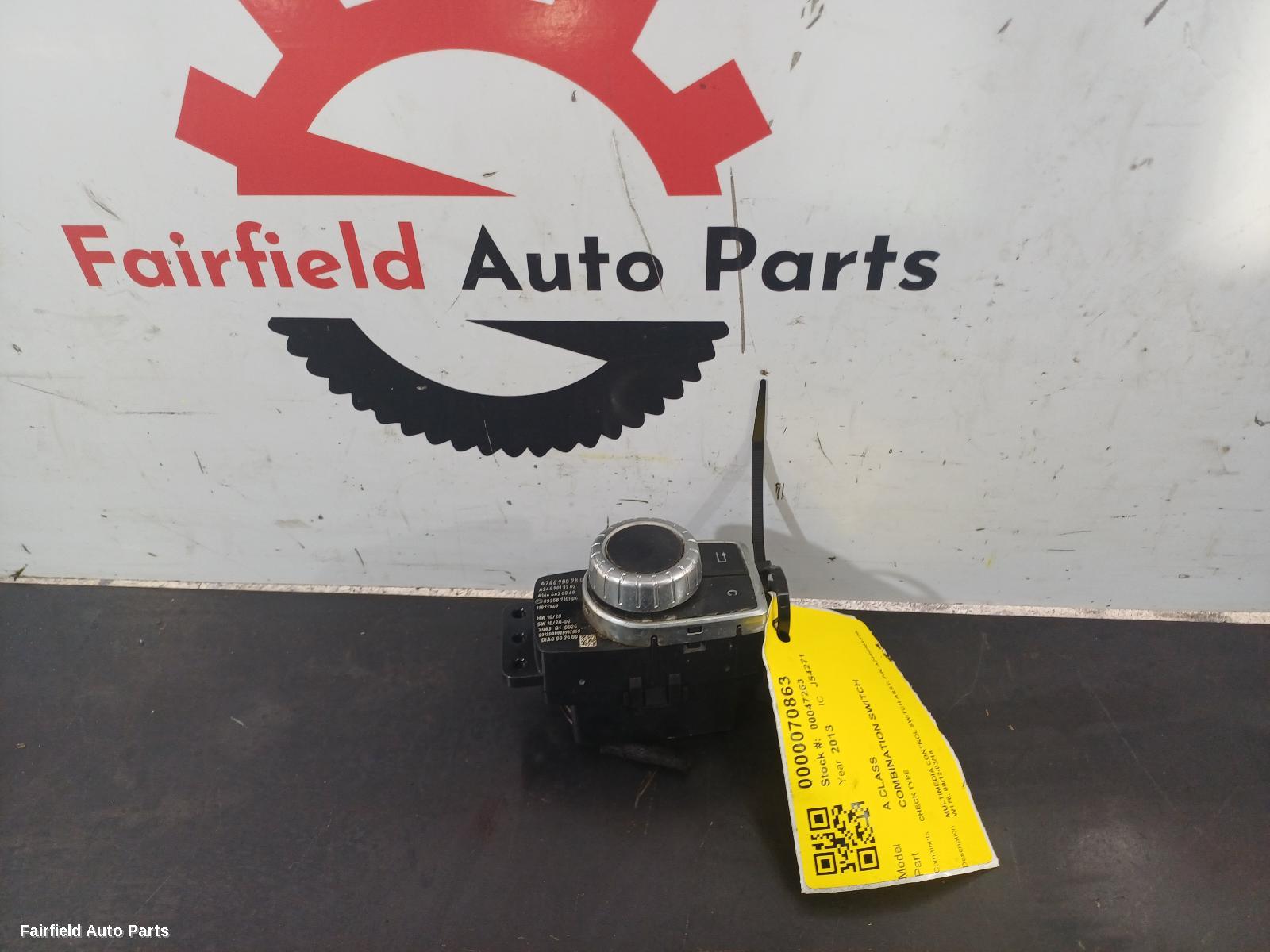2012-2018 Mercedes A Class Combination Switch