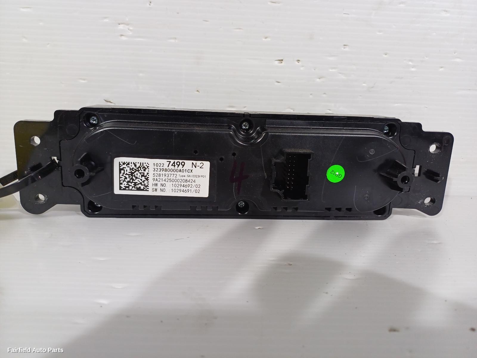 2016-2024 Mg Mg3 Heater Ac Controls