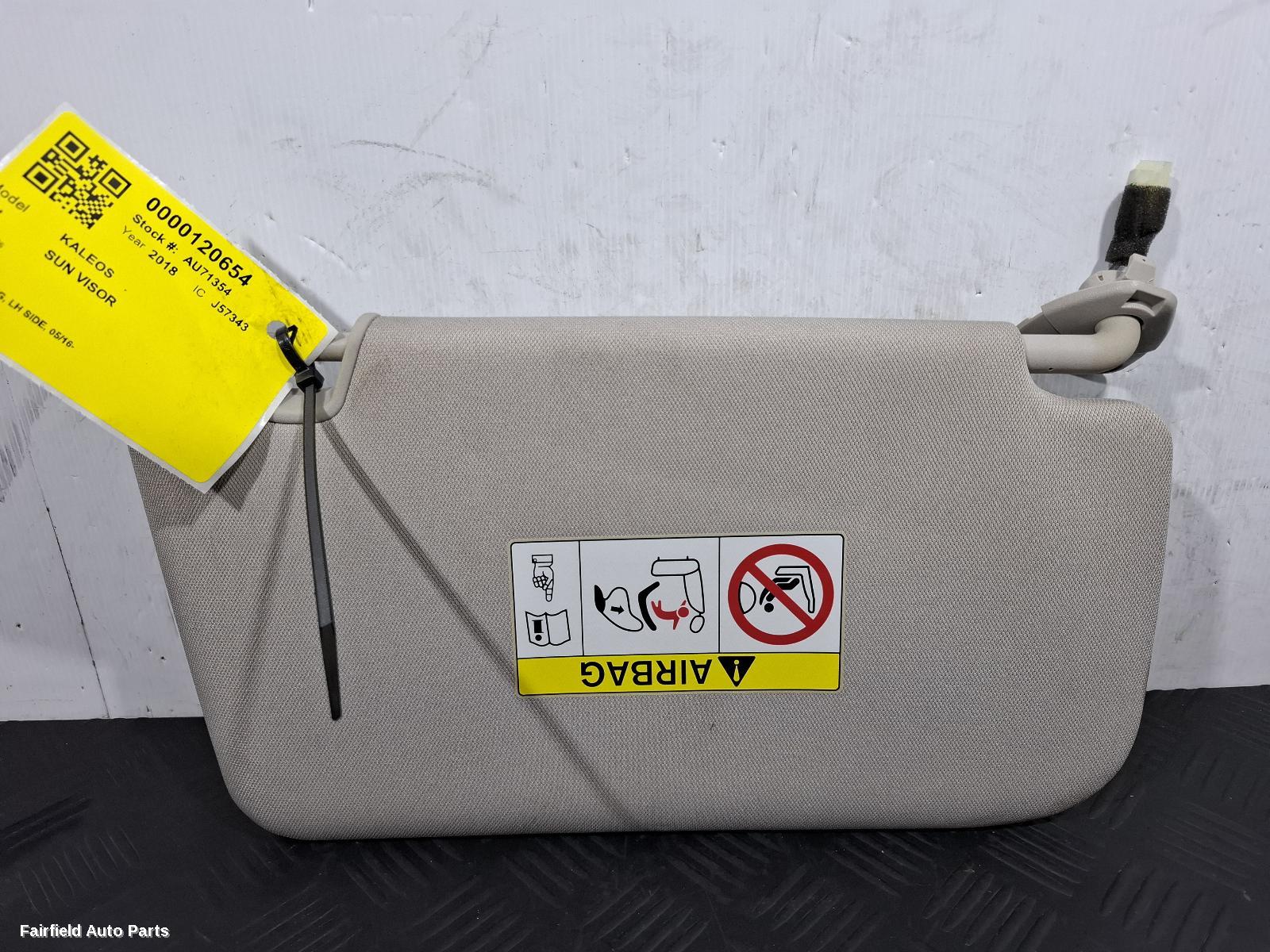 2016-2026 Renault Kaleos Sunvisor