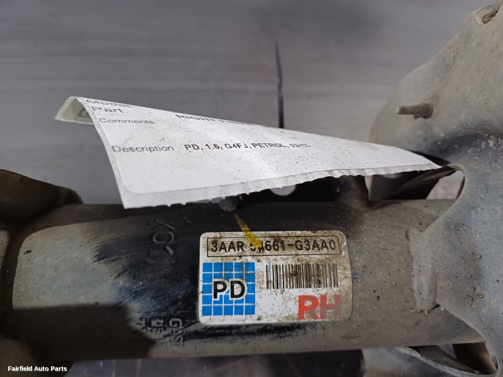 2017-2023 Hyundai I30 Right Front Strut