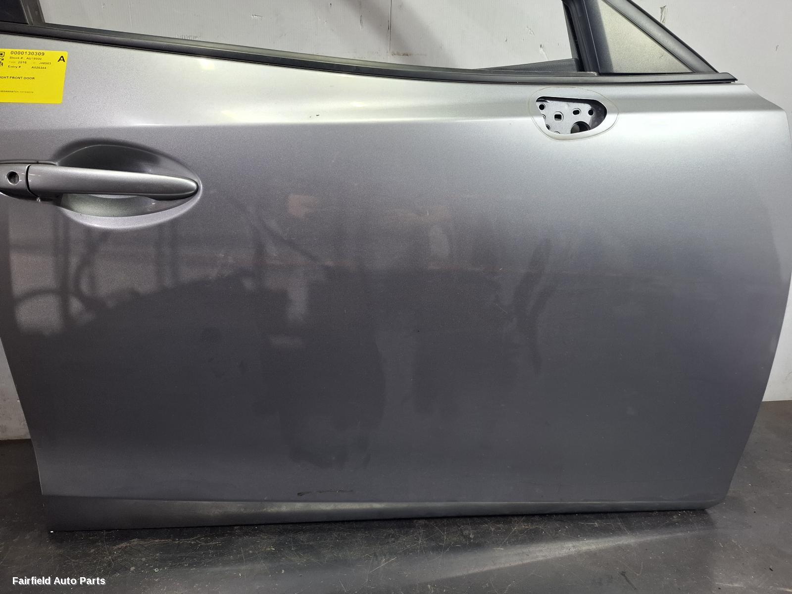 2013-2019 Mazda 3 Right Front Door