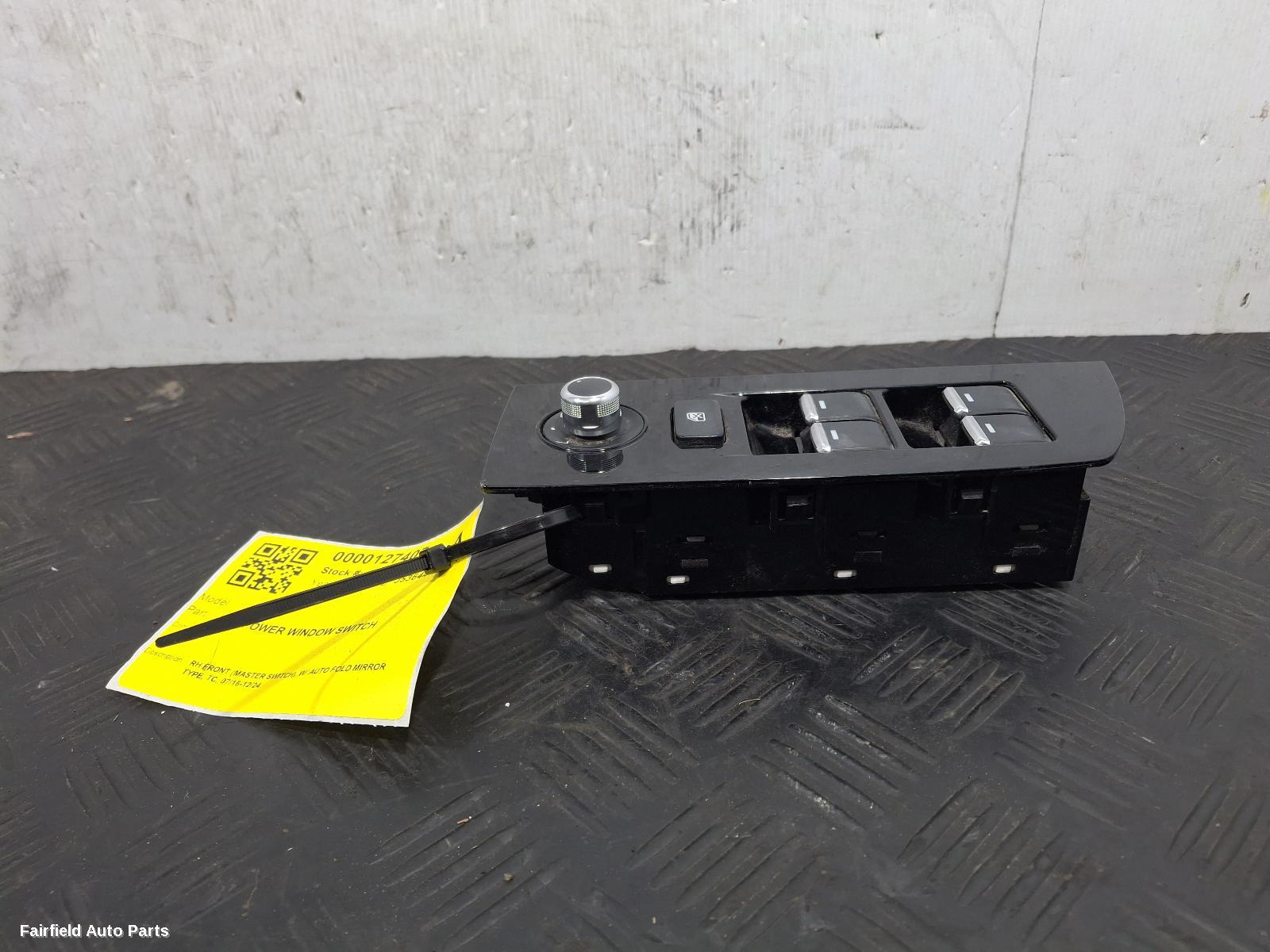 2016-2024 Mazda Cx9 Pwr Dr Wind Switch