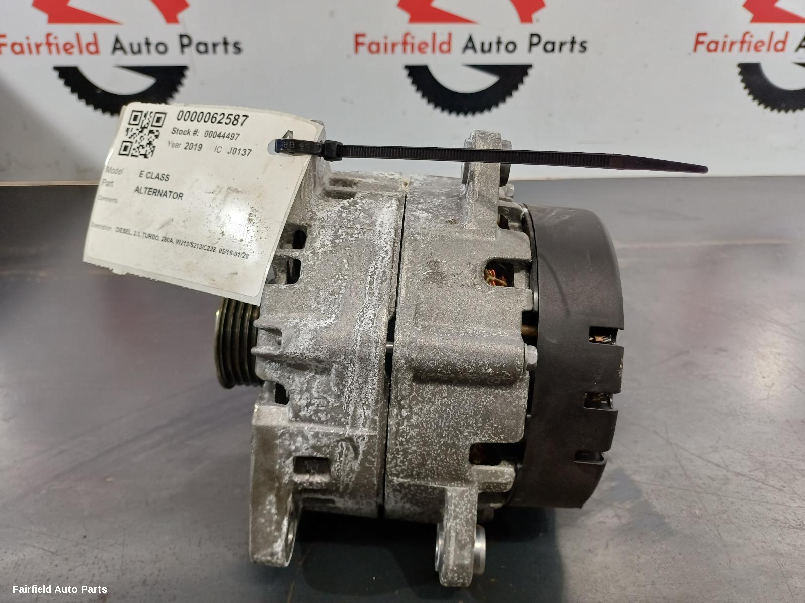 2016-2020 Mercedes E Class Alternator
