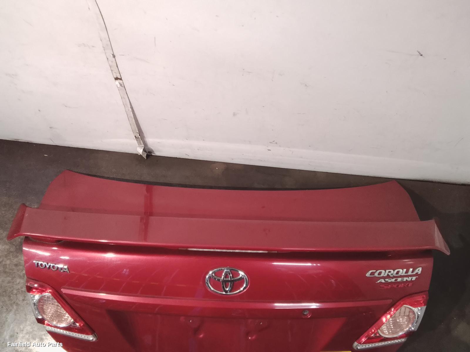 2011-2013 Toyota Corolla Bootlid Tailgate