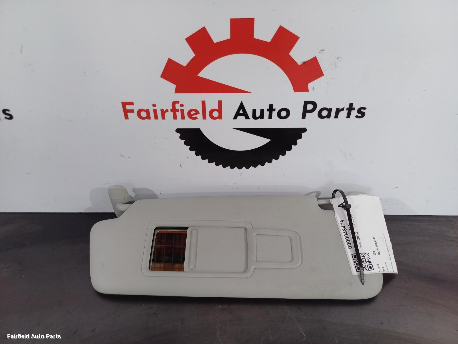 2012-2018 Audi Q3 Sunvisor