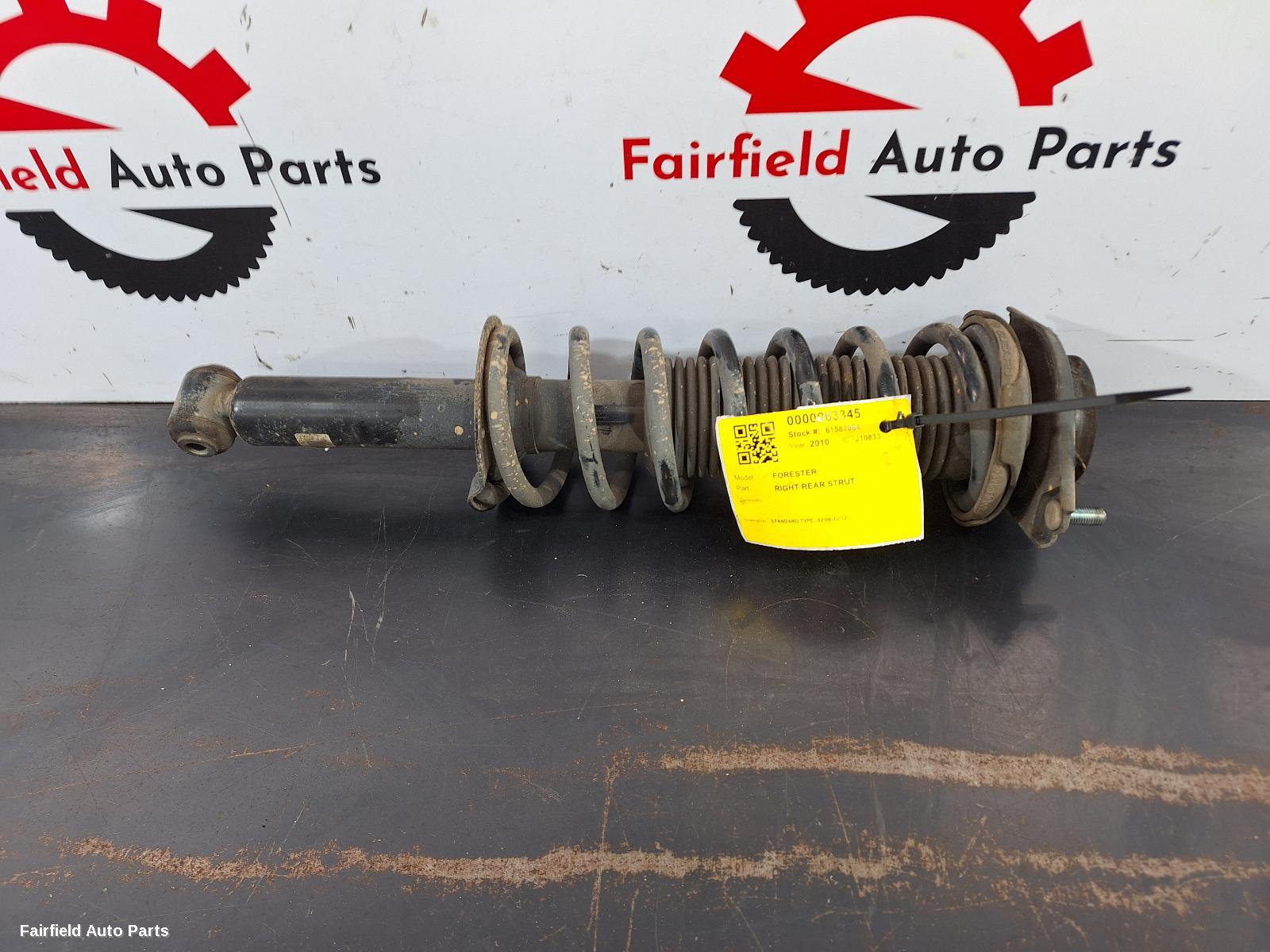 2008-2012 Subaru Forester Right Rear Strut