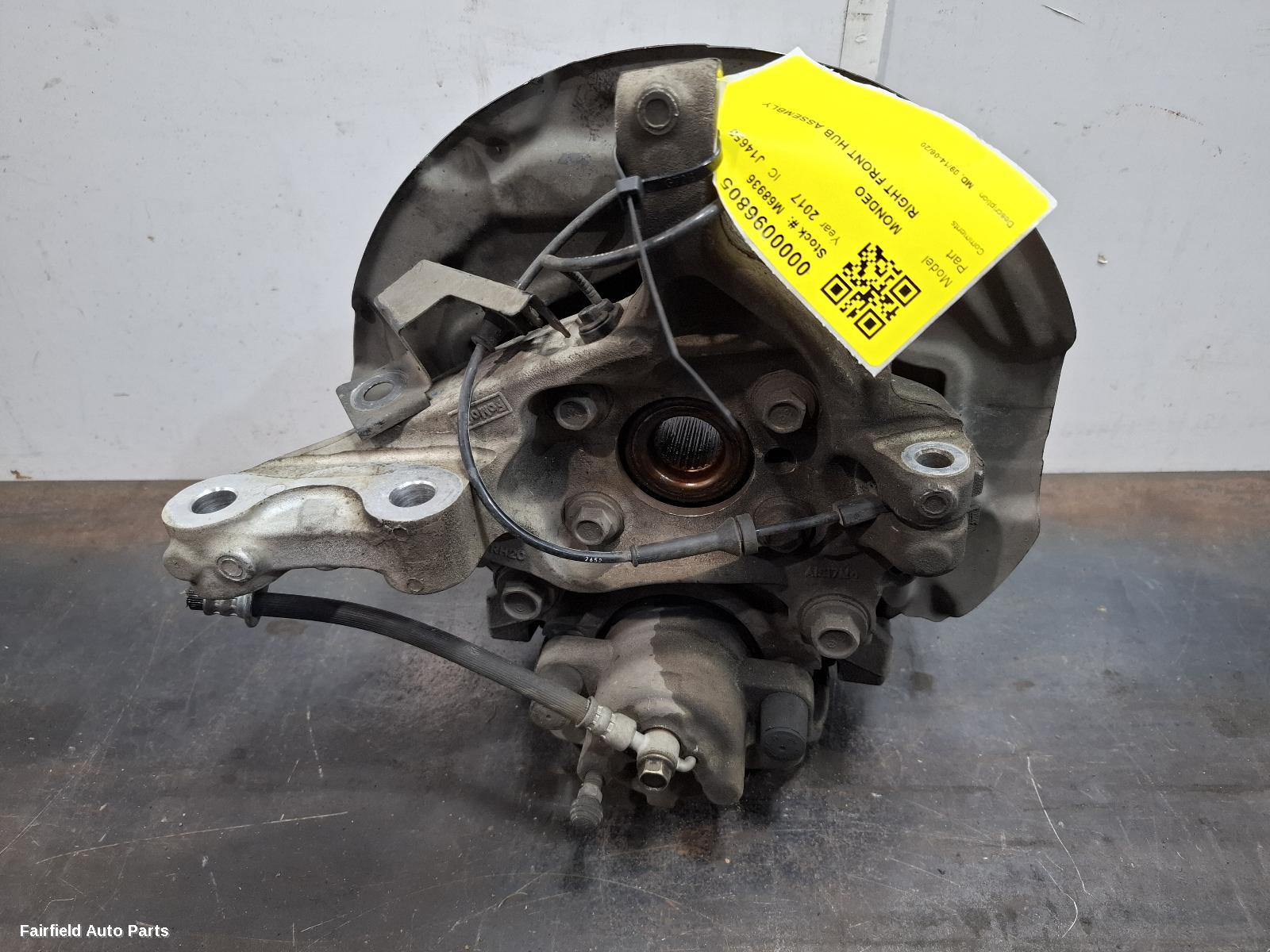 2014-2020 Ford Mondeo Right Front Hub Assembly