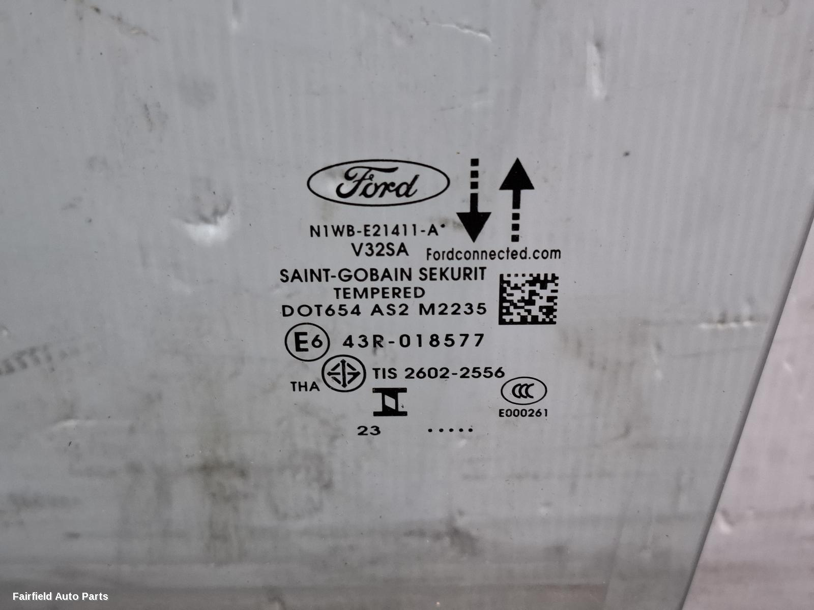 2022-2026 Ford Ranger Left Front Door Window