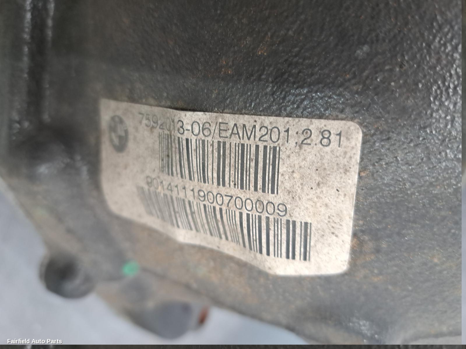 2011-2017 Bmw X3 Differential Centre