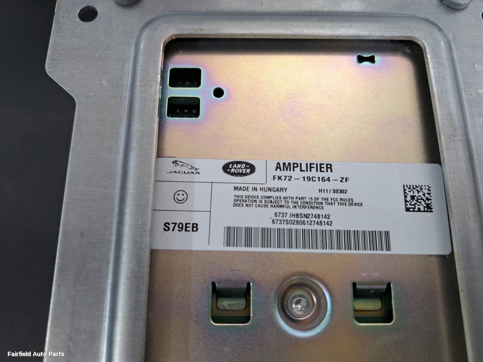 2015-2019 Land Rover Discovery Sport Radio Cd Dvd Sat Tv
