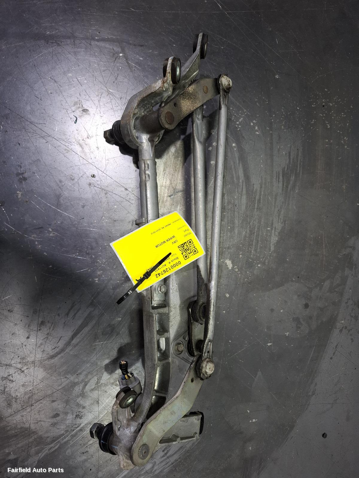 2007-2012 Honda Crv Wiper Motor