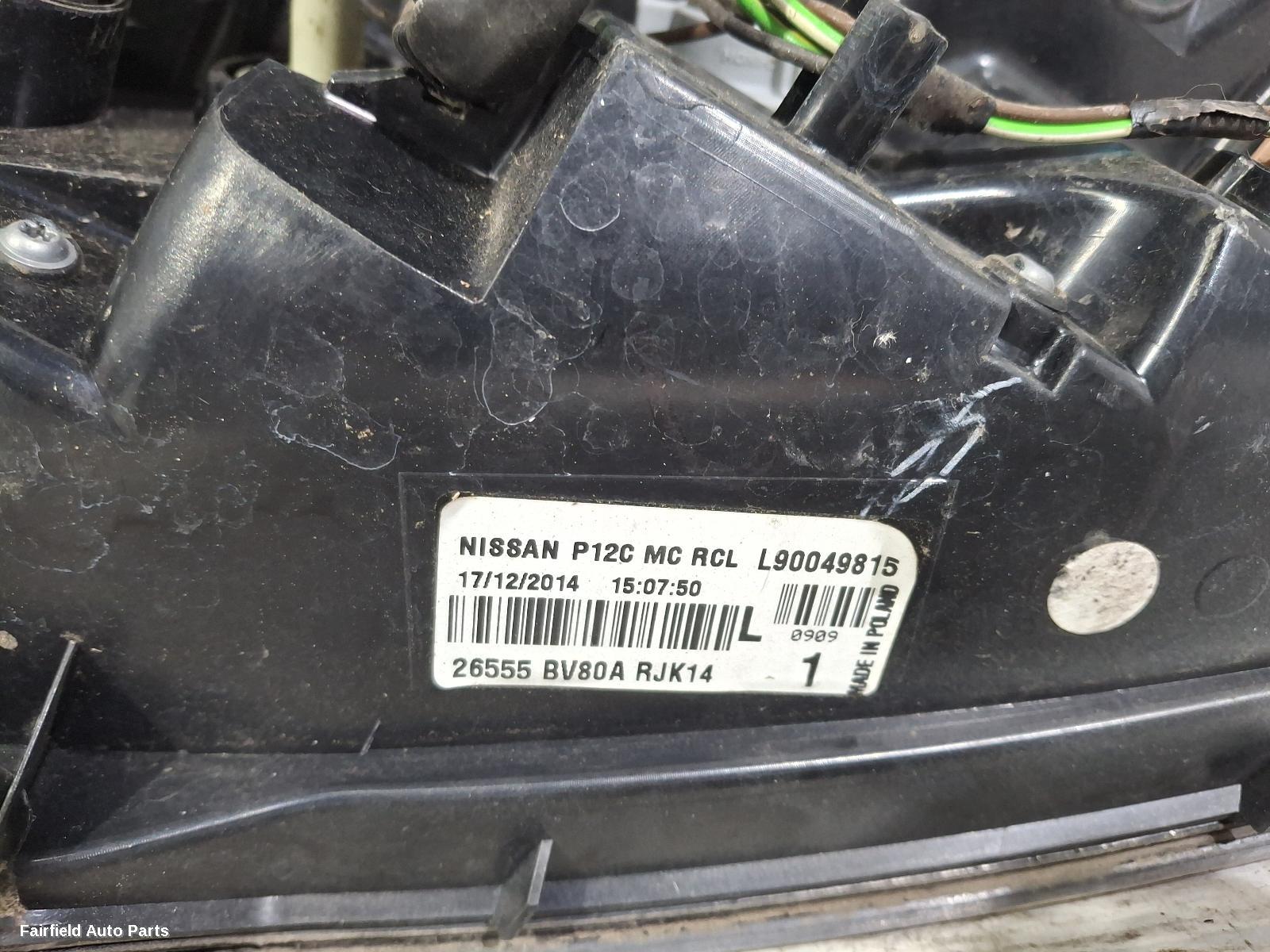 2015-2019 Nissan Juke Left Taillight