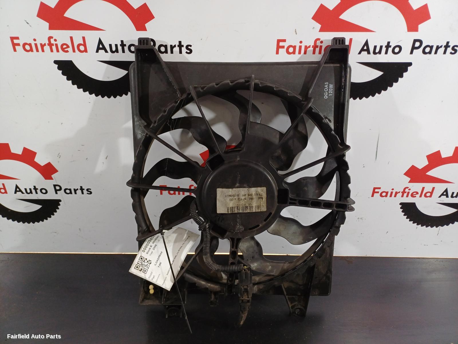 2007-2018 Hyundai Iload/imax Fan