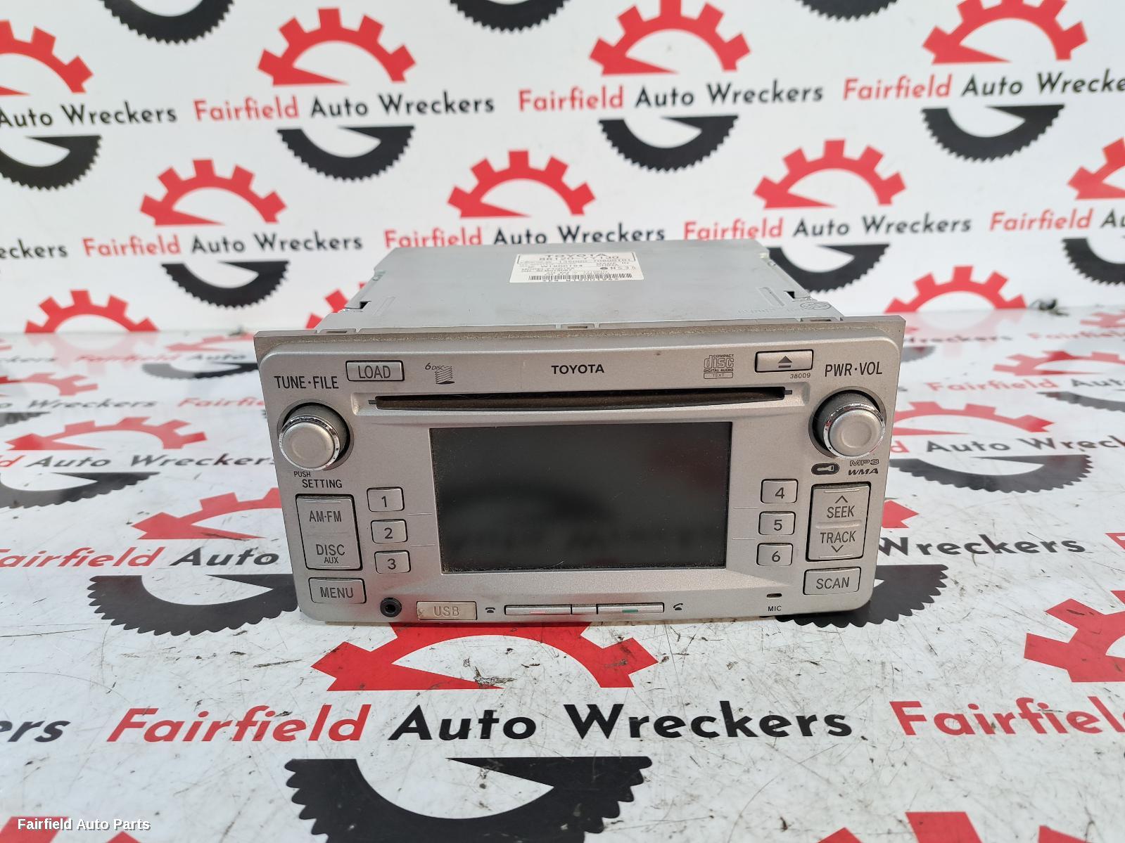 2009-2011 Toyota Camry Radio Cd Dvd Sat Tv
