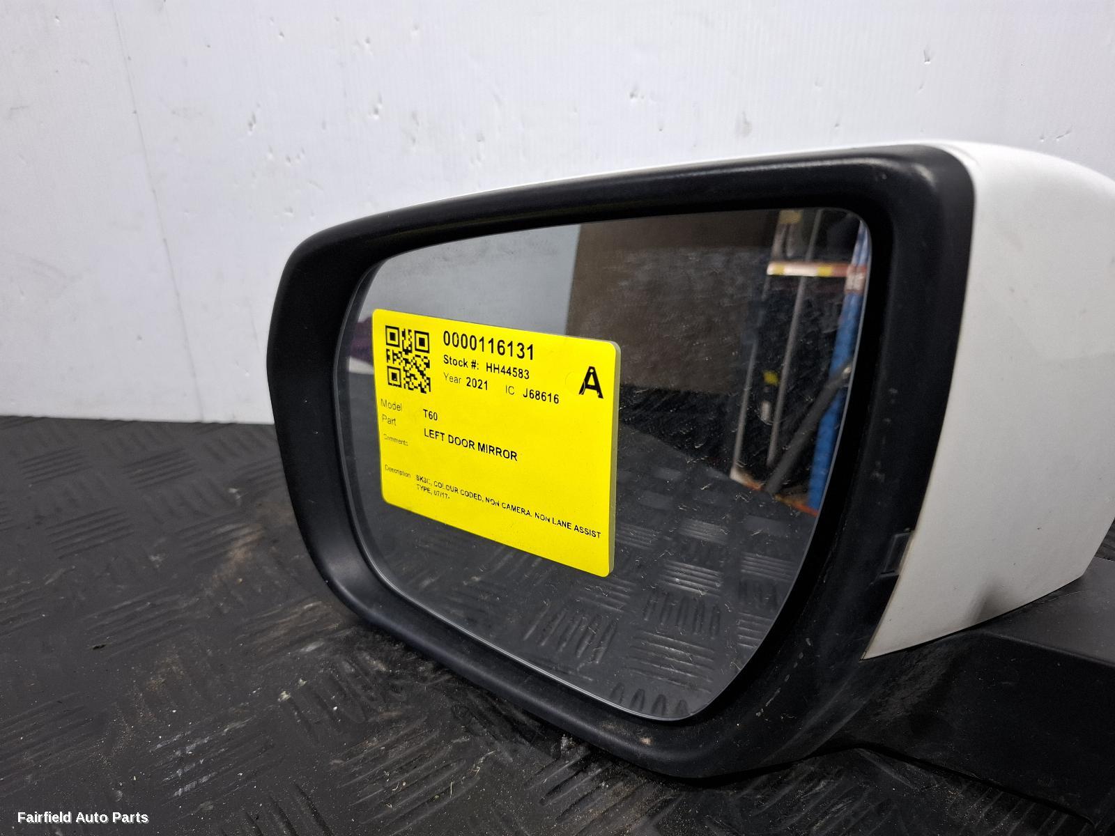 2017-2025 Ldv T60 Left Door Mirror