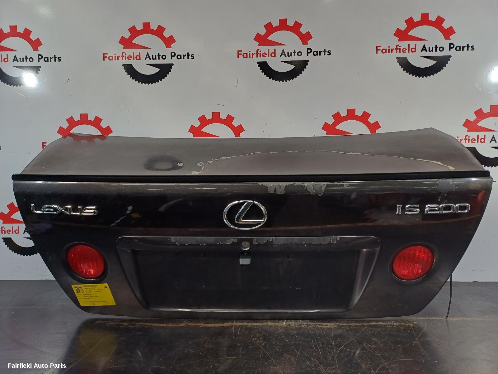 1998-2005 Lexus Is200/is300 Bootlid Tailgate
