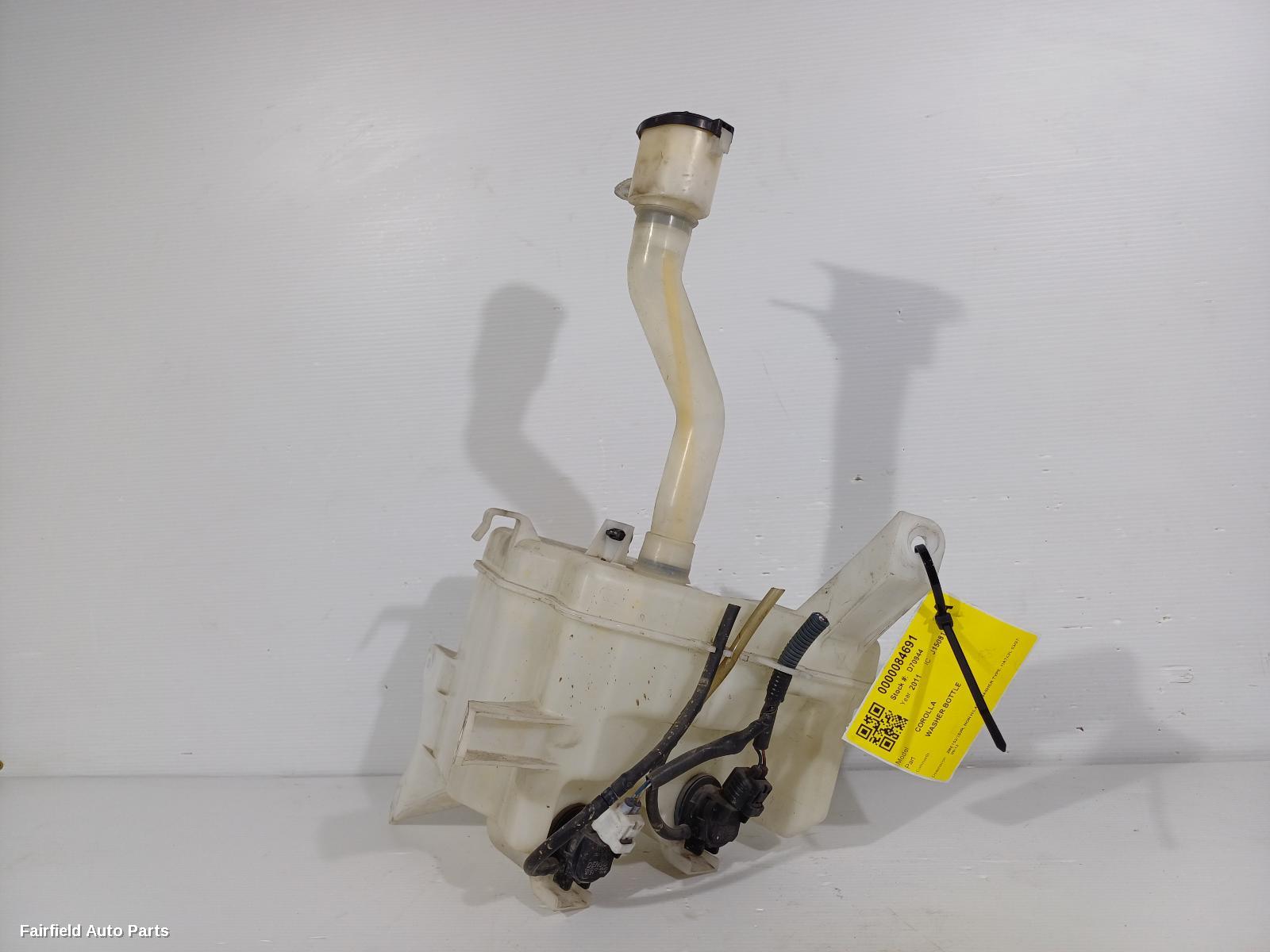 2007-2012 Toyota Corolla Washer Bottle