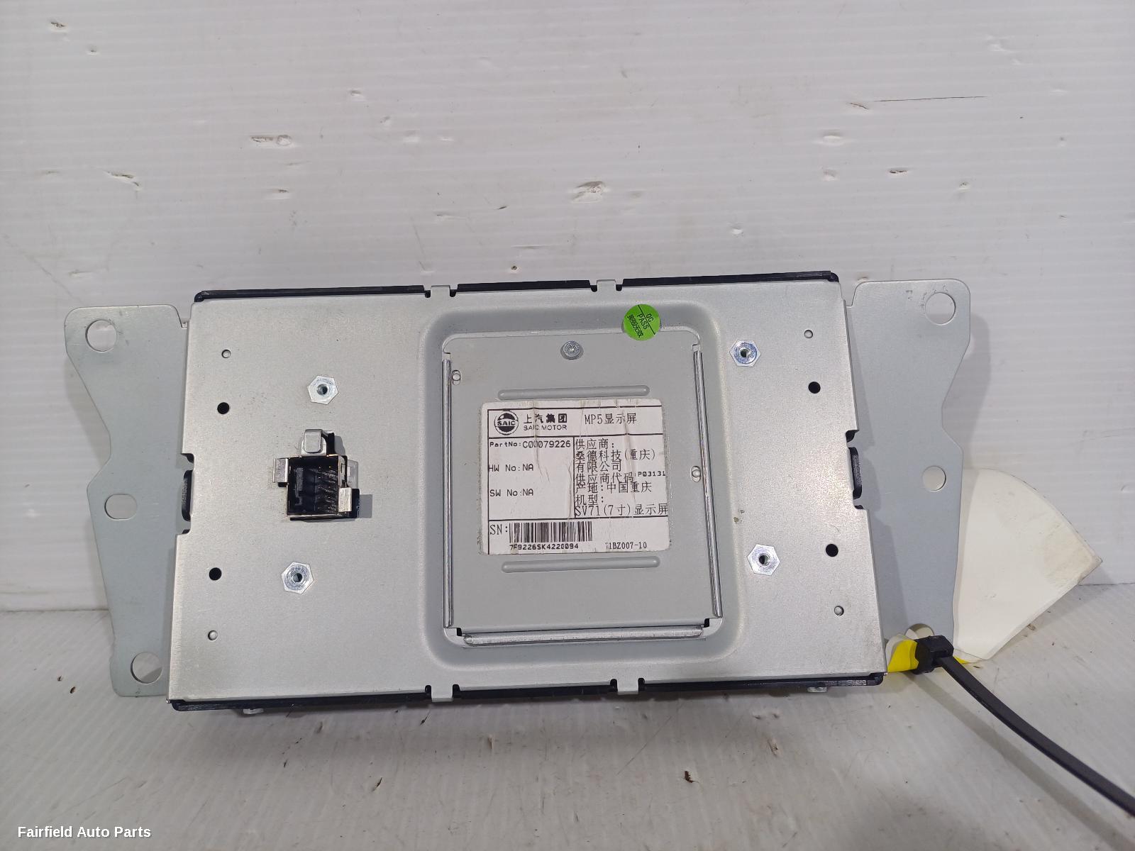 2015-2025 Ldv G10 Radio Cd Dvd Sat Tv