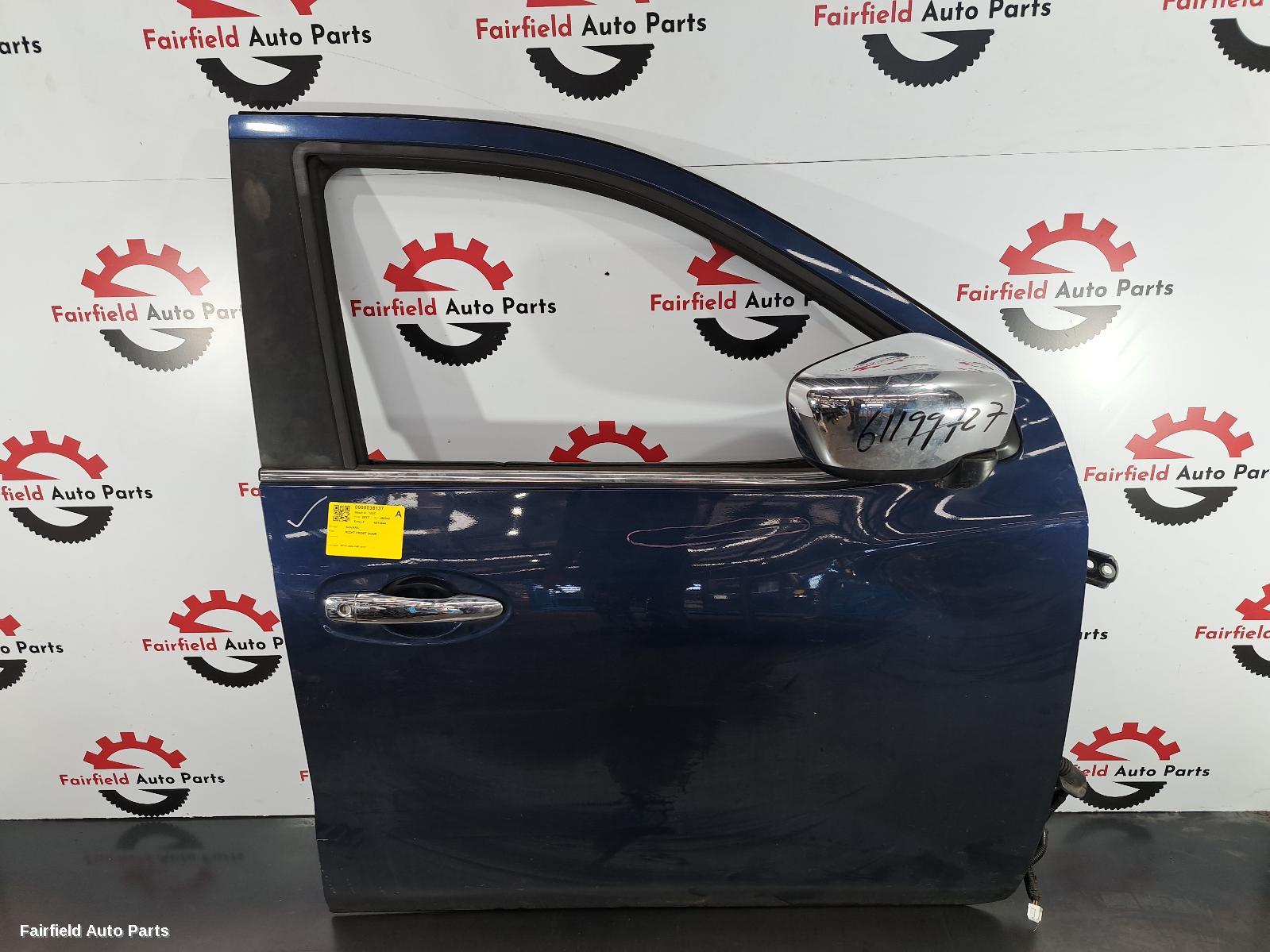2015-2023 Nissan Navara Right Front Door