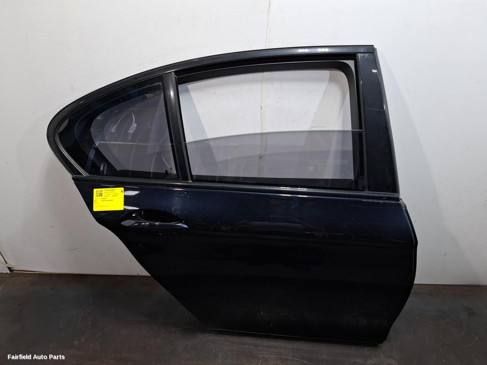 2010-2017 Bmw 5 Series Right Rear Door Sliding