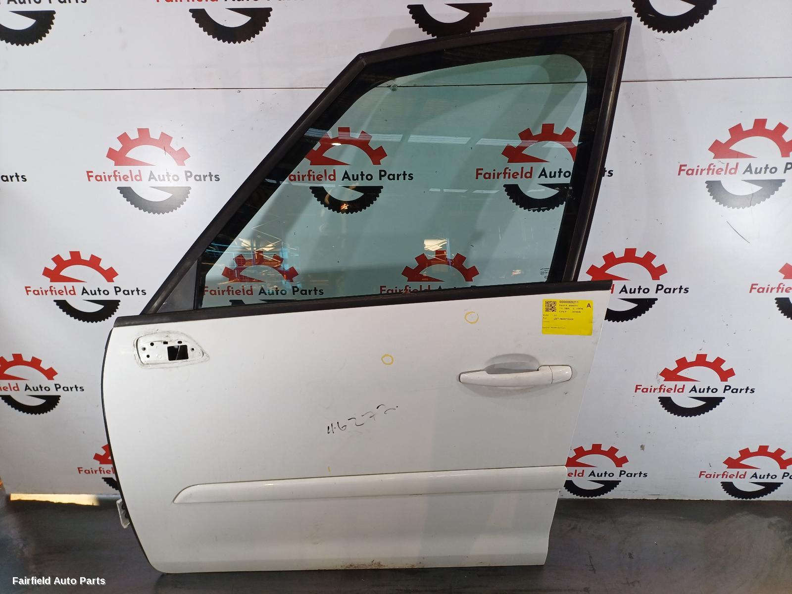 2007-2013 Citroen C4 Left Front Door